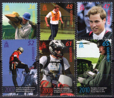 Guernsey 1166-1171 MNH Prince William Birthday Royalty ZAYIX 090823S65M