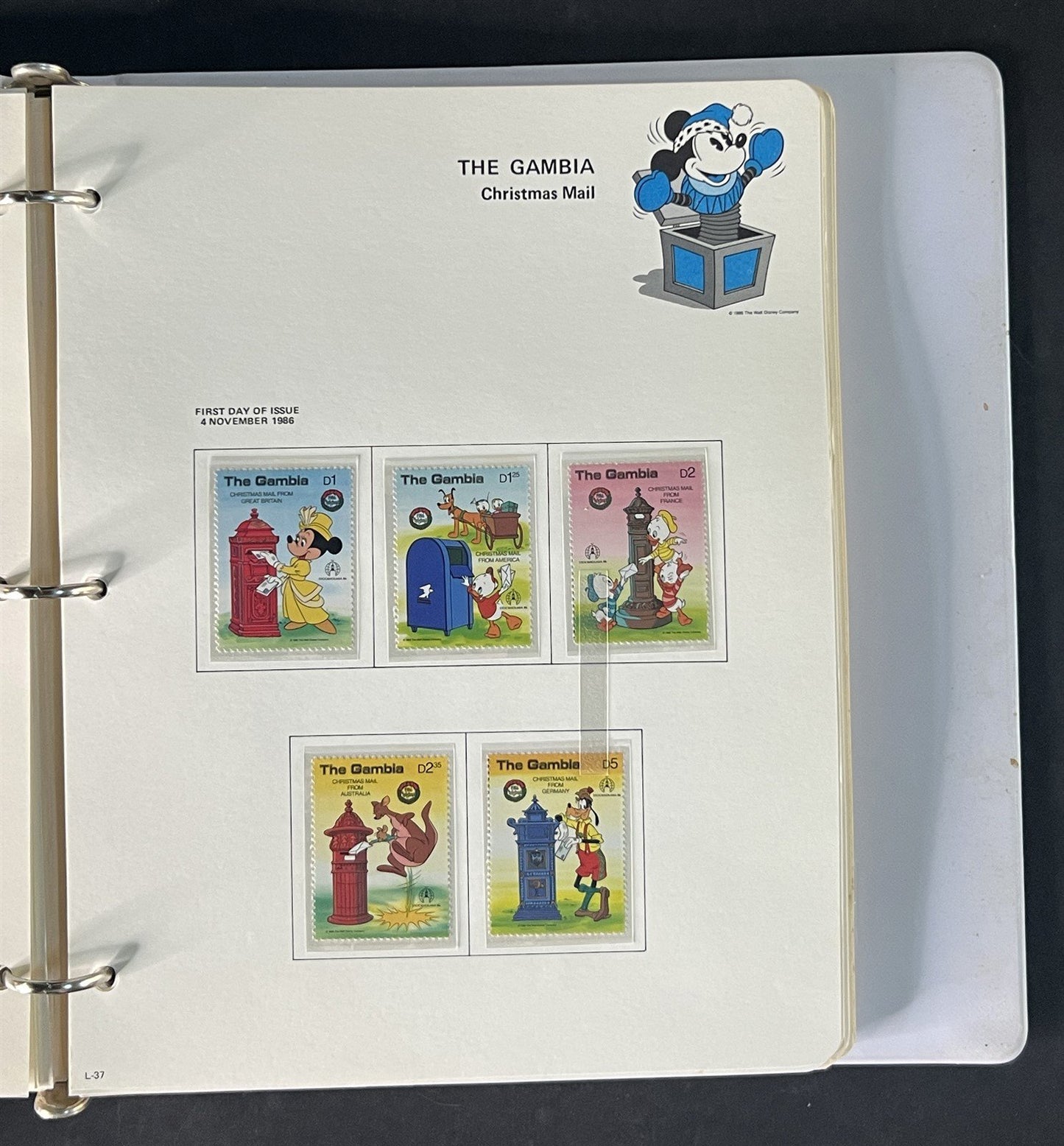 Disney MNH Worldwide Stamp Collection of 268 Stamps & 41 Sheets ZAYIX 0825G4321
