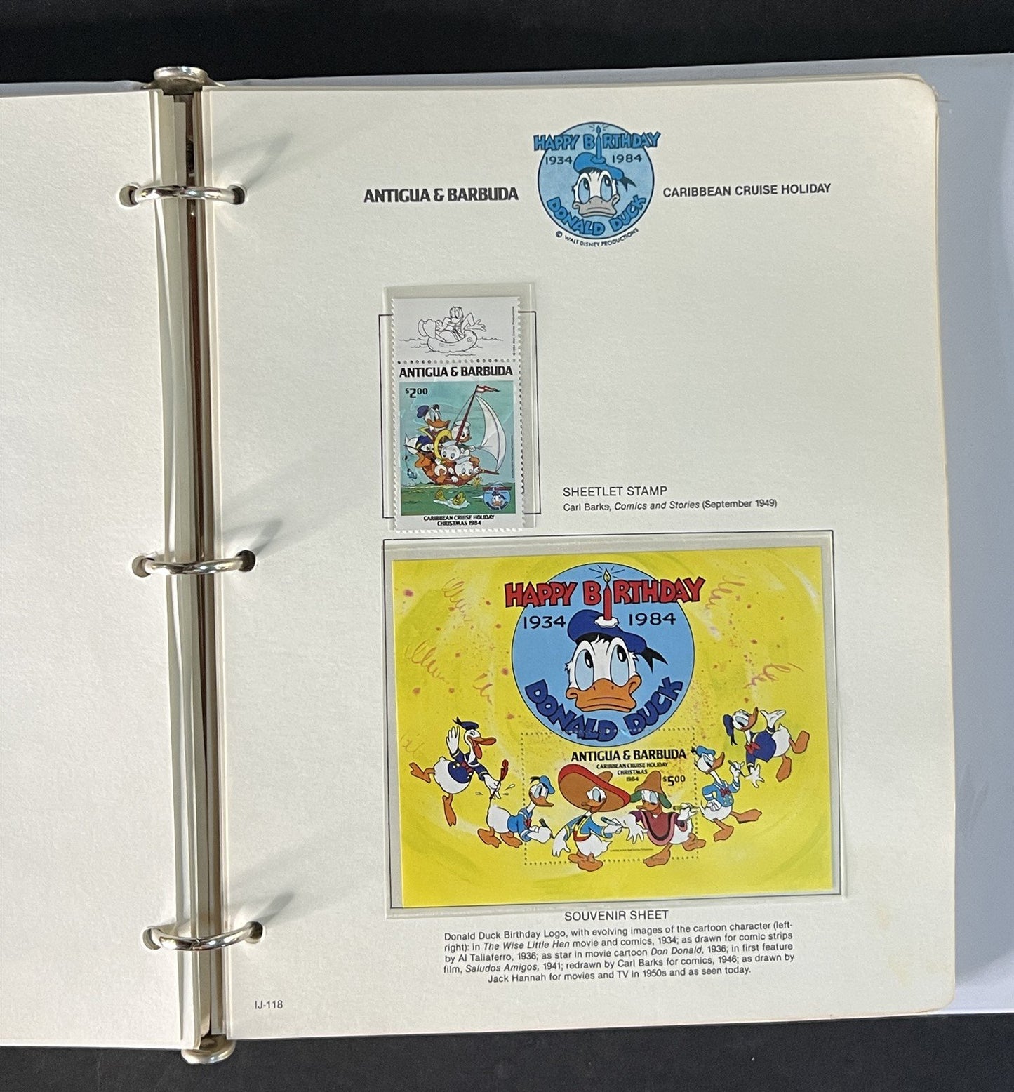 Disney MNH Worldwide Stamp Collection of 218 Stamps & 37 Sheets ZAYIX 0825G4333