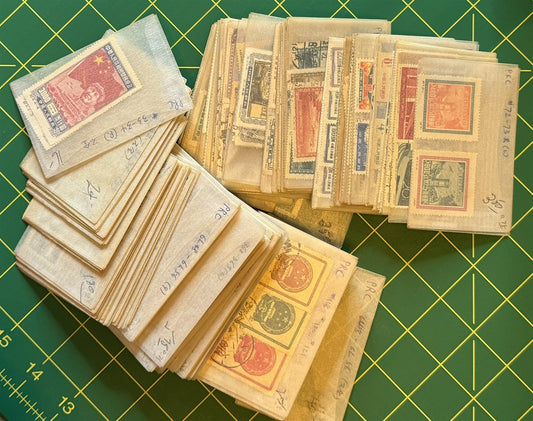 China PRC Stamp Collection in glassines CV $2500+ Zayix Stamps 0825CB4460
