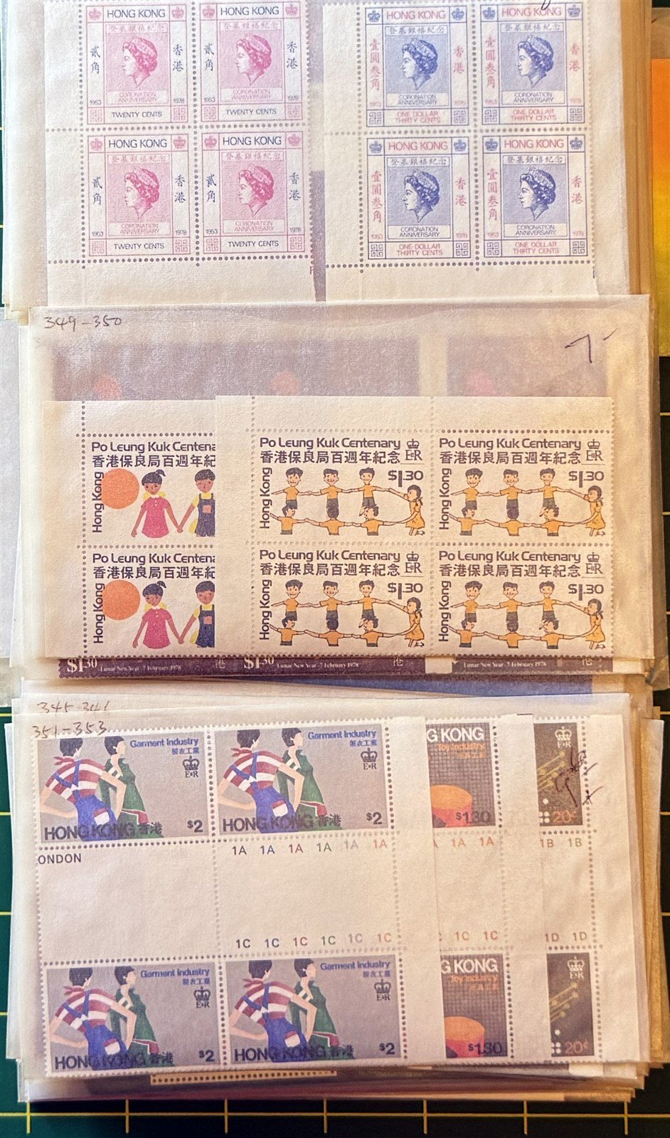 Hong Kong MNH Massive Dealer Stock CV $2500++ ZAYIX 0825CB4489