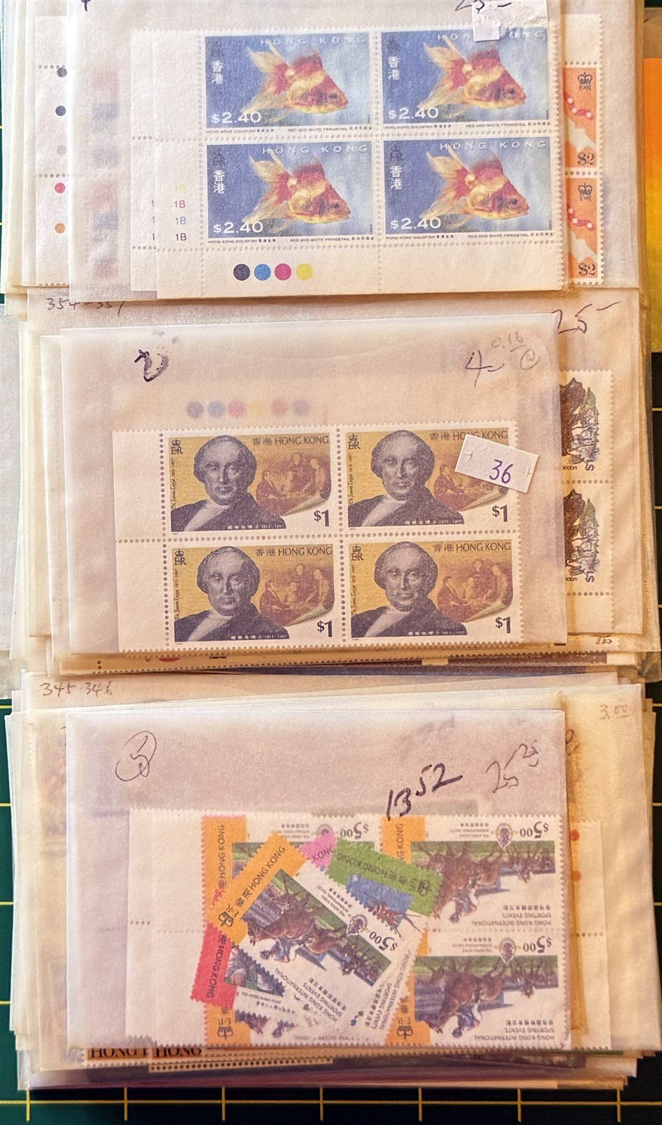 Hong Kong MNH Massive Dealer Stock CV $2500++ ZAYIX 0825CB4489