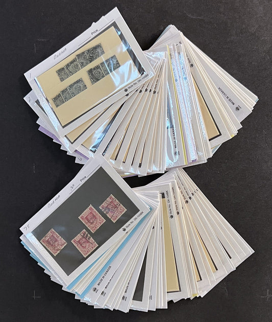 Burma Stamp Collection on Dealer Cards $494 Catalog Value ZAYIX 0825CB14567