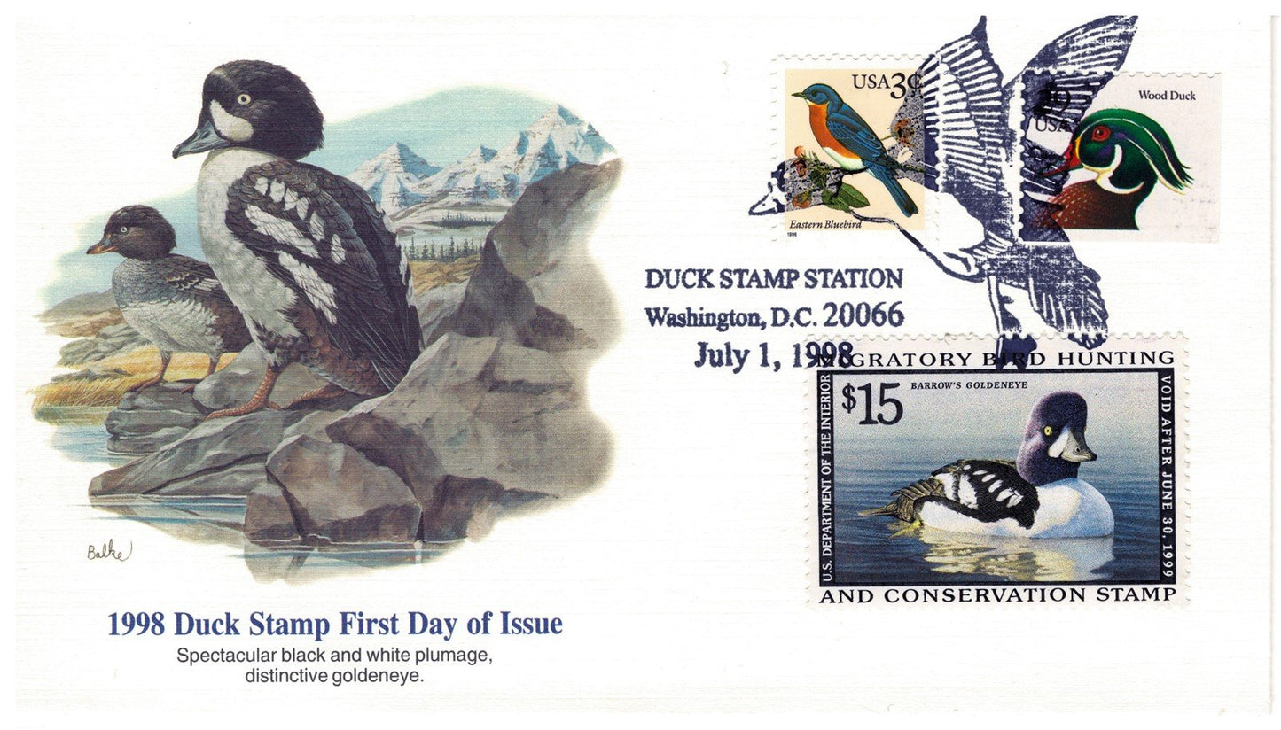 Duck Stamp Fleetwood FDC Collection 1994-2002 Cat Val $210 ZAYIX 0825JG4576