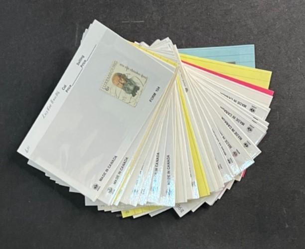 Luxembourg Stamp Collection on Dealer Cards $63 CV ZAYIX 0825CB414619