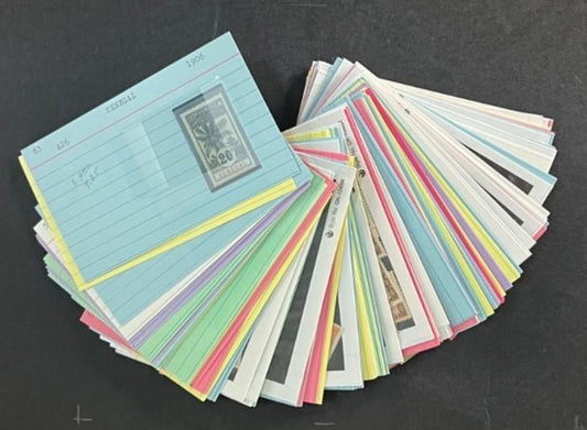 Senegal Stamp Collection Dealer Cards Mint/Used Mix $213 CV ZAYIX