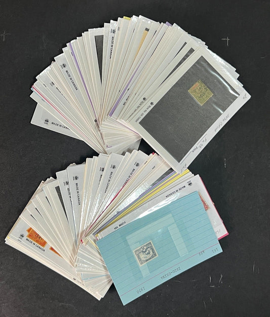 Indo China Stamp Collection on Dealer Cards $241 CV Mint & Used ZAYIX