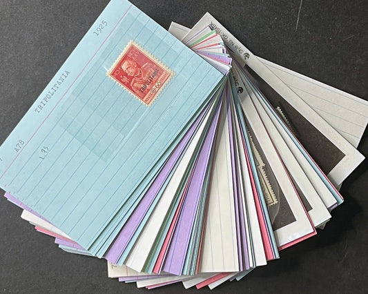 Tripolitania Stamp Collection Dealer Cards $192 CV Mint & Used ZAYIX