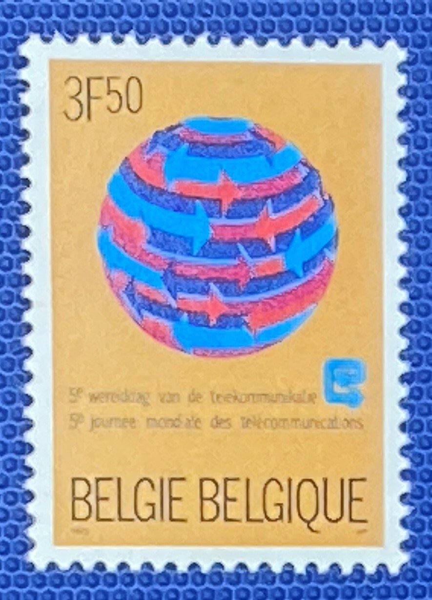 Belgium 832, 842 MNH 1972-73 Communications ZAYIX 012922S54