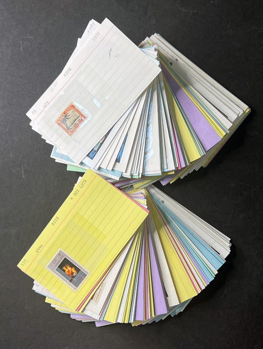 Niue Stamp Collection Dealer Cards $239 CV Mint & Used ZAYIX