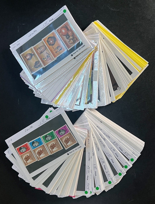 Lesotho Stamp Collection Dealer Cards $588 CV Mint & Used ZAYIX