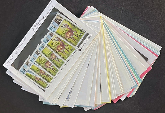Cameroun Stamp Collection Dealer Cards $111 CV Mint & Used ZAYIX