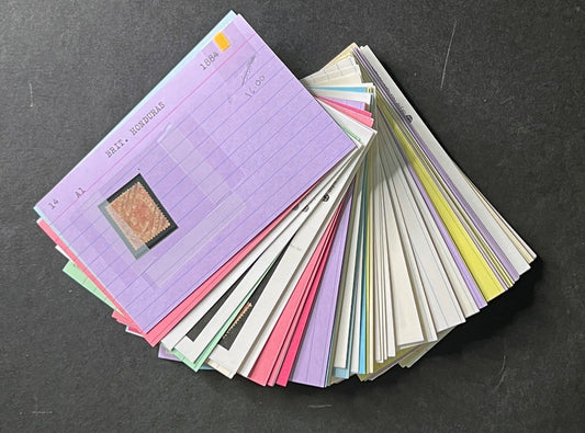 British Honduras Stamp Collection Dealer Cards $141 CV Mint & Used ZAYIX