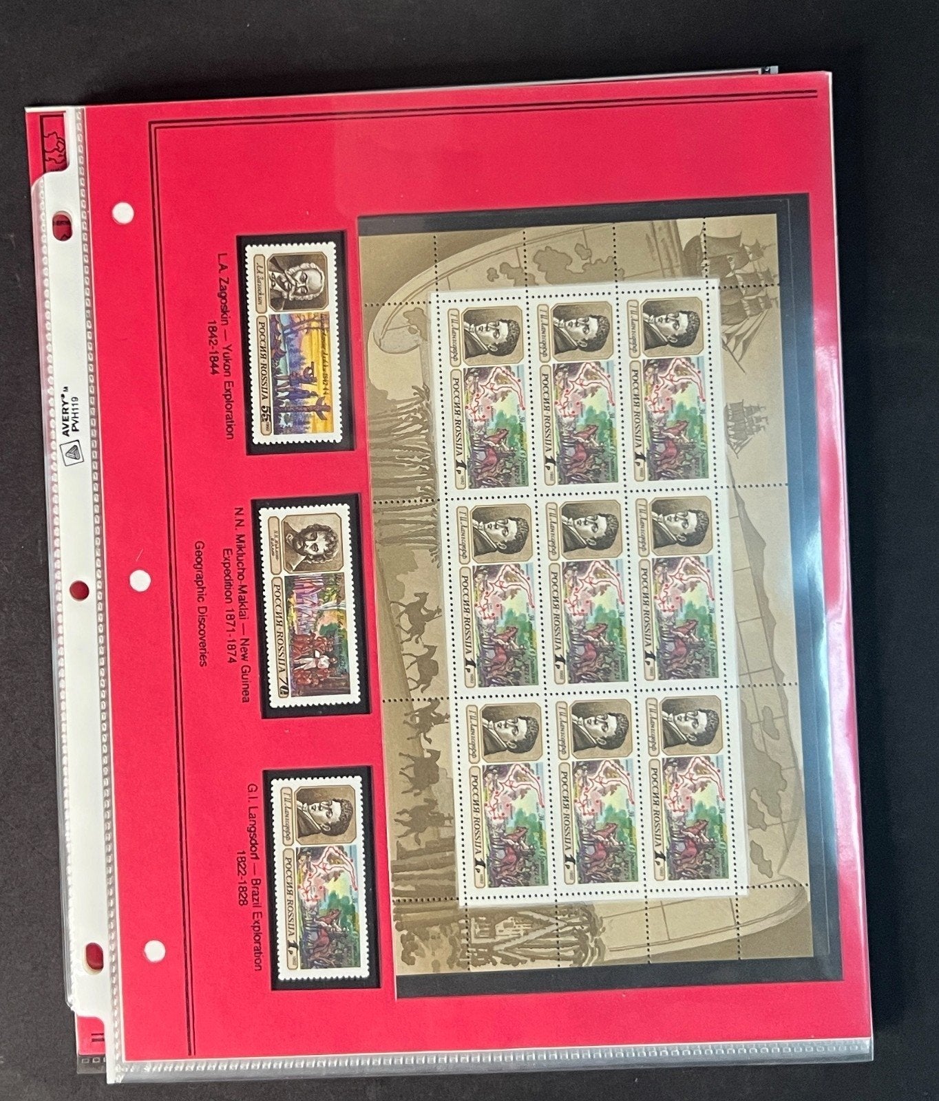 Russia 1992 Stamp Year Collection Album Pages $102 CV Mint/MNH ZAYIX