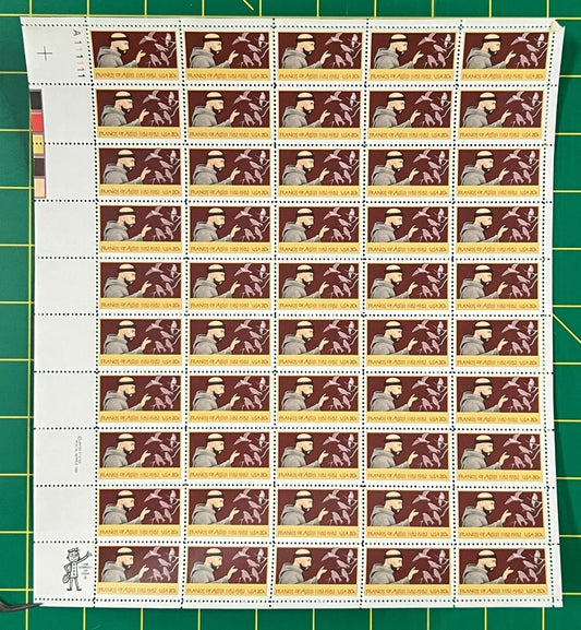 US 2023 Mint Sheet (MNH) St Francis of Assisi Friar 20-Cent 1982 ZAYIX