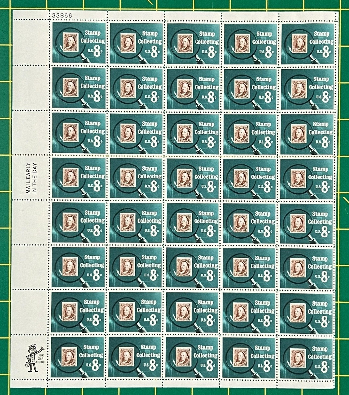 US 1474 Mint Sheet (MNH) Stamp Collecting U.S. 8-Cent 1972 ZAYIX