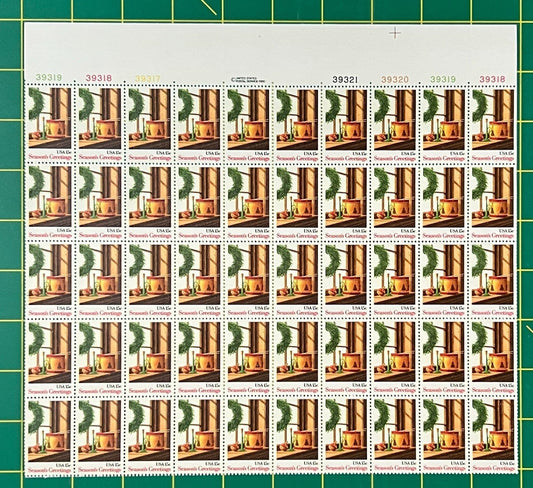 US 1843 Mint Sheet (MNH) Christmas Toys (PB20) 15-Cent 1980 ZAYIX