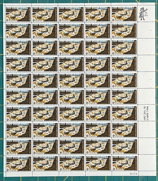 US 1374 Mint Sheet (MNH) John Wesley Powell Geologist 6-Cent 1969 ZAYIX