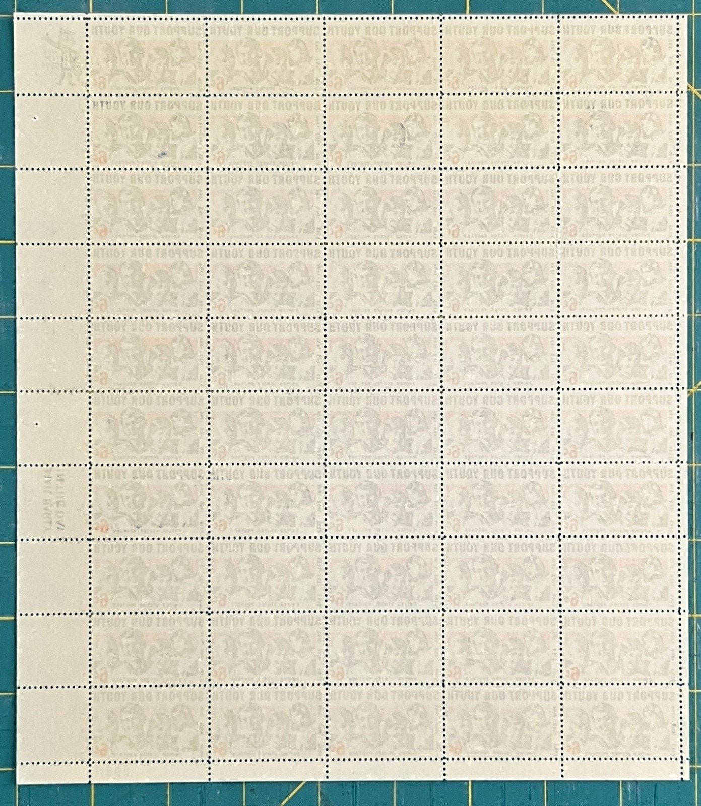 US 1342 Mint Sheet (MNH) Support Our Youth - Elks 6-Cent 1968 ZAYIX