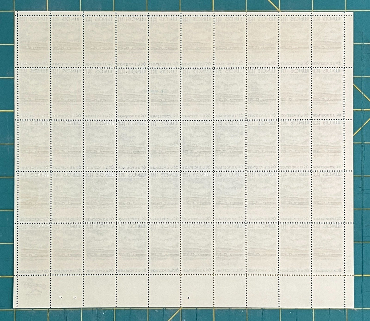 US 1339 Mint Sheet (MNH) Illinois Statehood 150th Anniversary 6-Cent 1968 ZAYIX