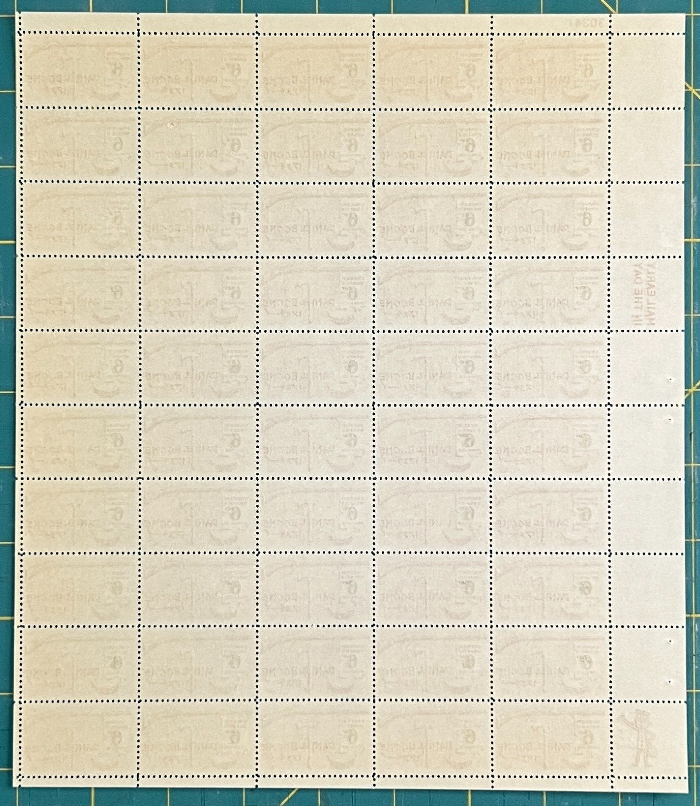 US 1357 Mint Sheet (MNH) Folklore Daniel Boone 6-Cent 1968 ZAYIX