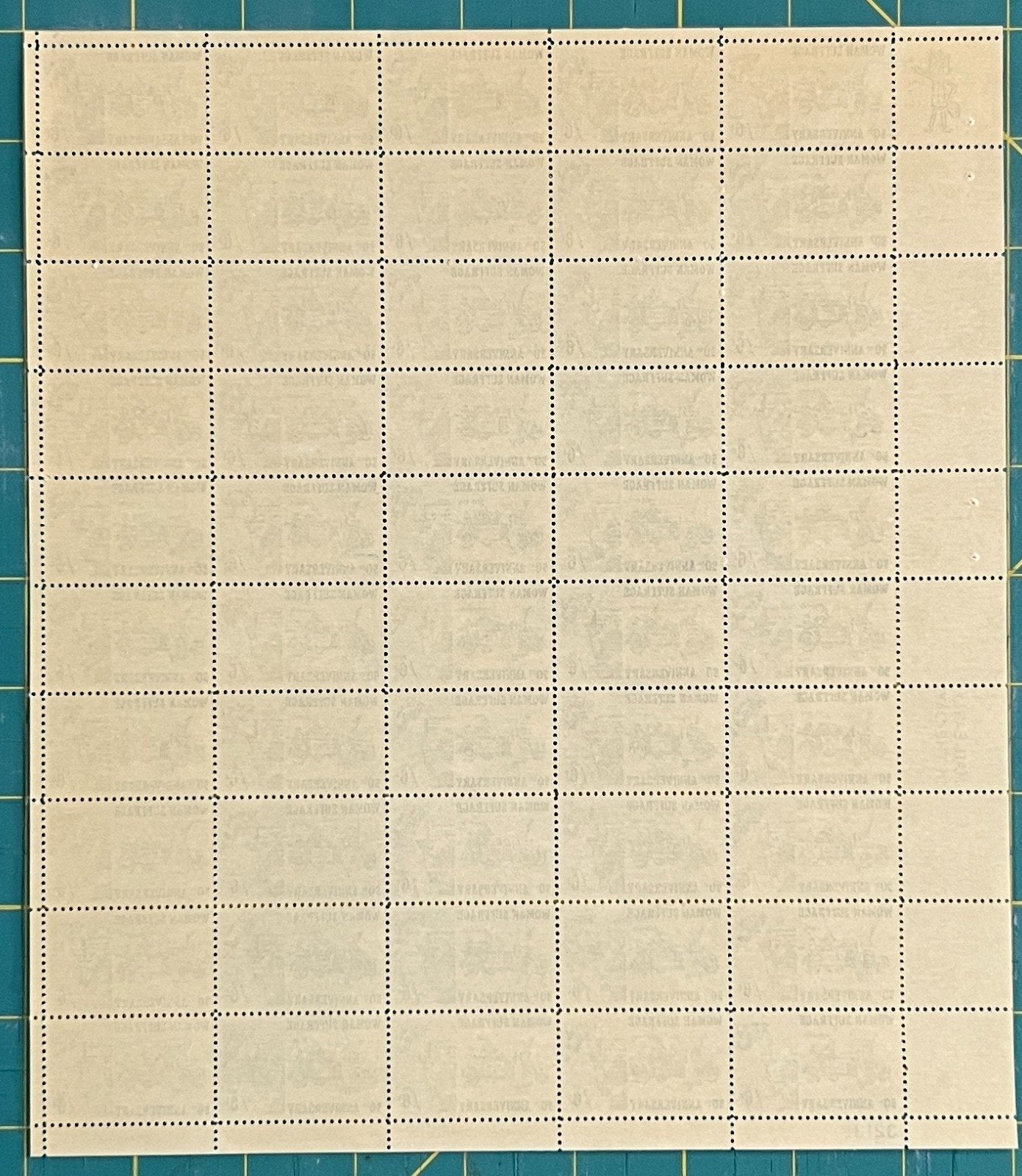 US 1406 Mint Sheet (MNH) Women Suffrage 50th Anniversary 6-Cent 1968 ZAYIX
