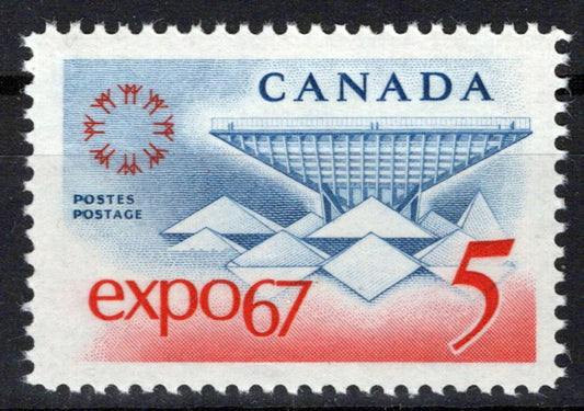 Canada 469 MNH Architecture EXPO 67Zayix 1224S0004M