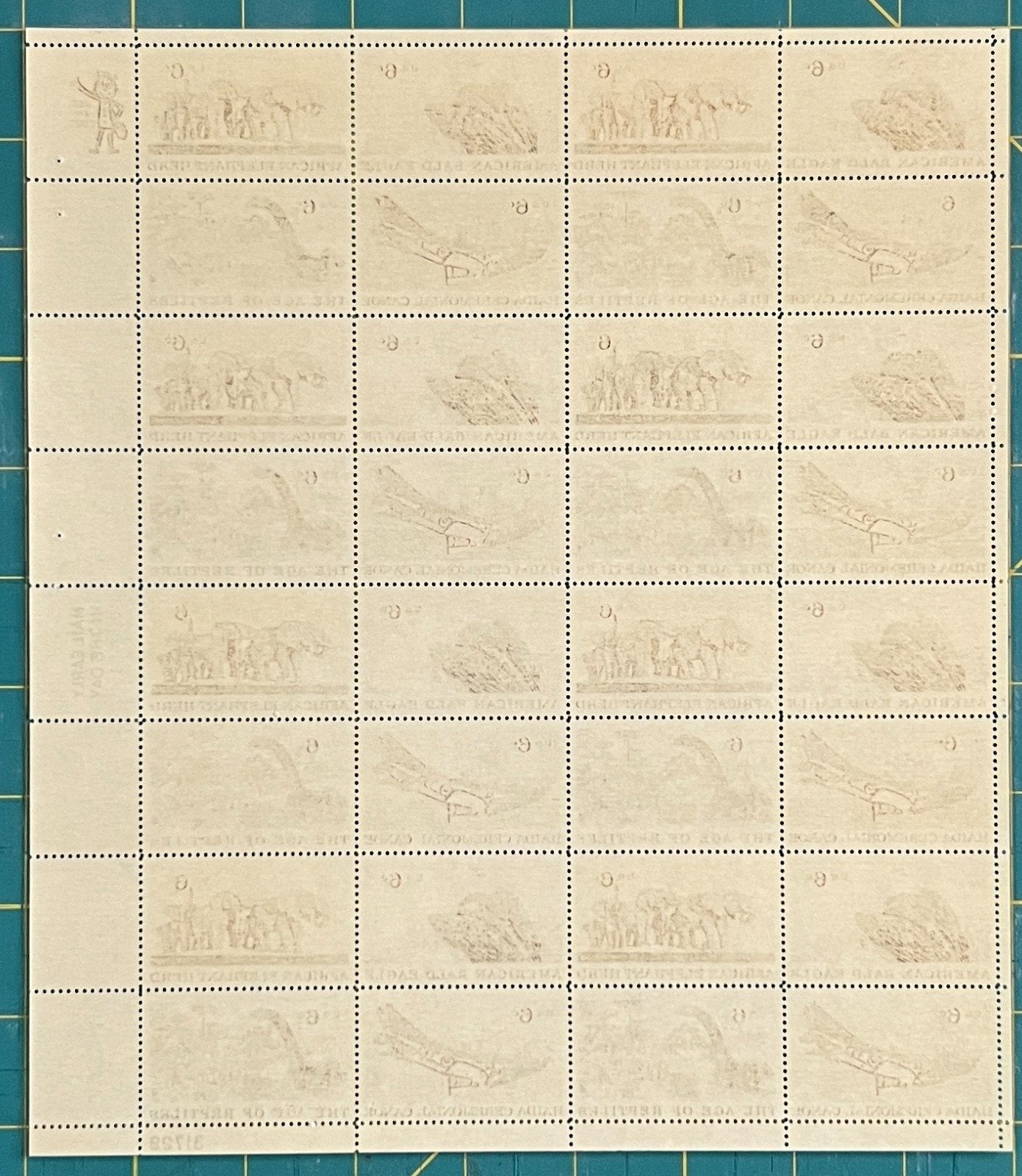 US 1387-1390 Mint Sheet (MNH) Natural History Block of 4, 6-Cent 1970 ZAYIX