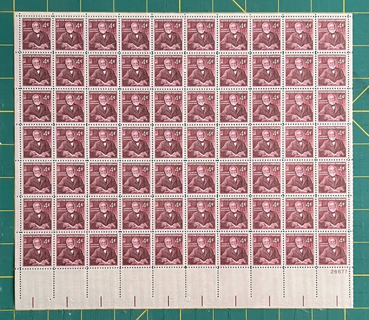 US 1960 4¢ Andrew Carnegie Mint Sheet MNH (Scott 1171) – ZAYIX