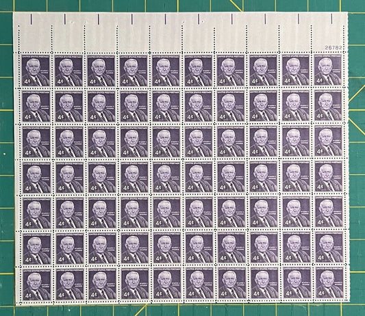 US 1960 4¢ Walter F. George Mint Sheet MNH (Scott 1170) – ZAYIX