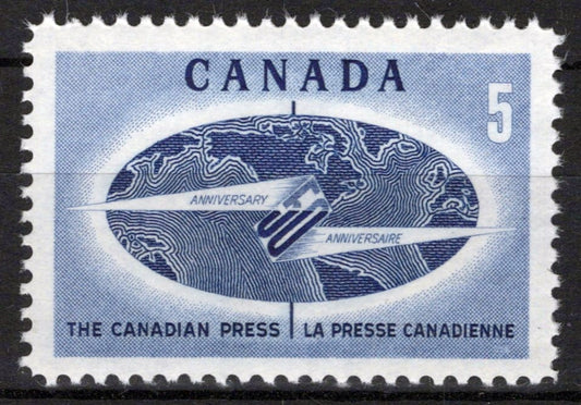 Canada 473 MNH Globe Communications NewsZayix 1224S0008M