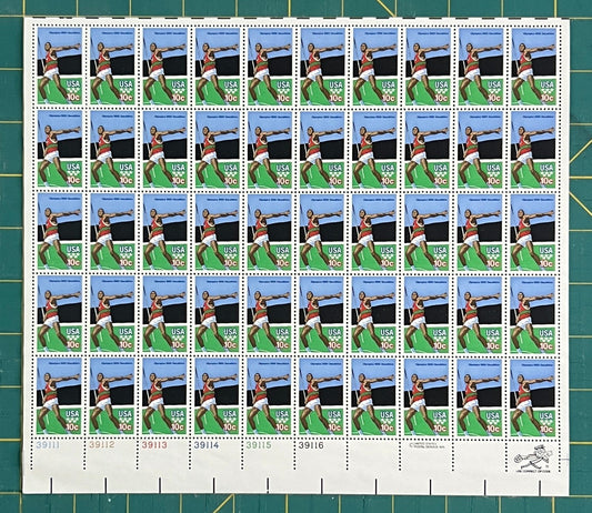 US 1979 10-Cent Summer Olympics Moscow (PB12) Mint Sheet MNH (Scott 1790) ZAYIX