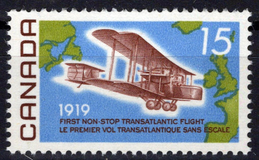 Canada 494 MNH Aviation Planes Aircraft Vickers VimyZayix 1224S0016M