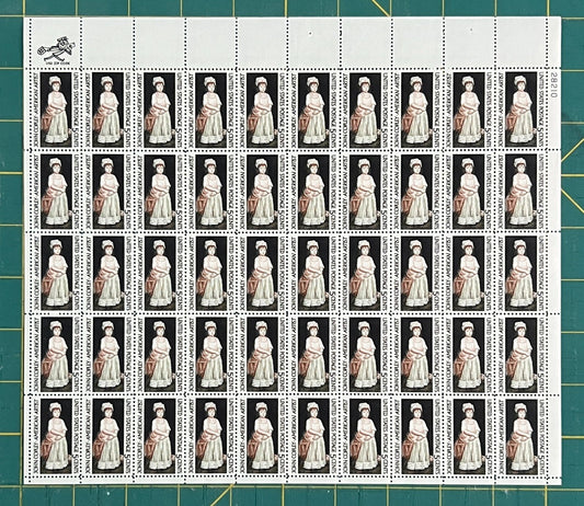 US 1965 5-Cent John S Copley Painting Mint Sheet MNH (Scott 1273) ZAYIX