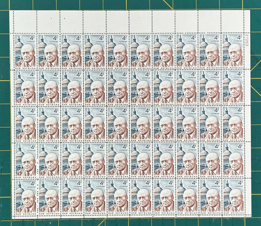 US 1962 4¢ Sam Rayburn Speaker-House Mint Sheet MNH (Scott 1202) ZAYIX