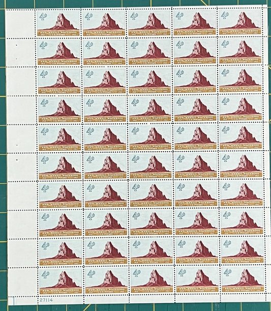 US 1962 4¢ New Mexico Statehood 50th Mint Sheet MNH (Scott 1191) ZAYIX