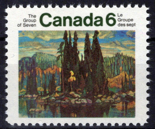 Canada 518 MNH Osle of Spruce Painting Arthur LismerZayix 1224S0021M