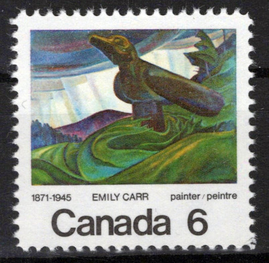 Canada 532 MNH Big Raven Emily Carr BirdsZayix 1224S0022M