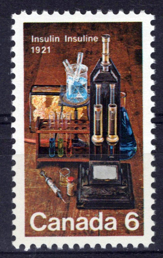 Canada 533 MNH Laboratory Equipment Insulin MedicalZayix 1224S0023M