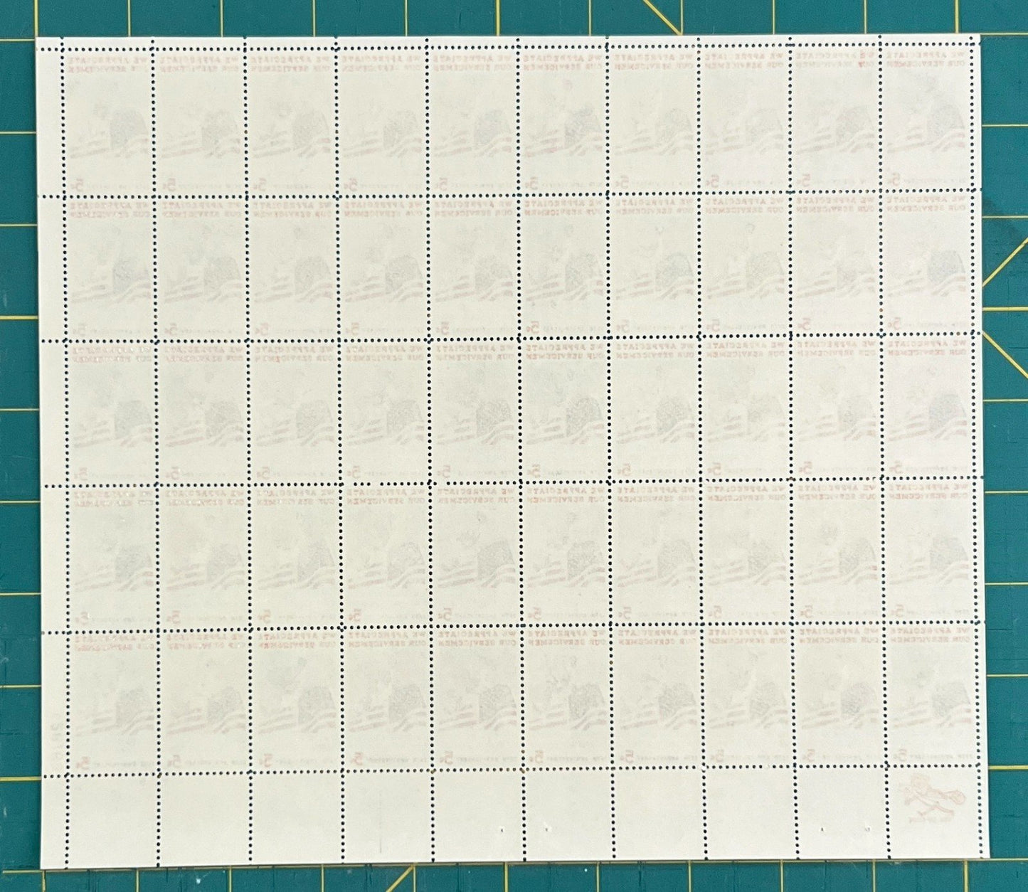 US 1966 5¢ Savings Bond - Servicemen Mint Sheet MNH (Scott 1320) ZAYIX