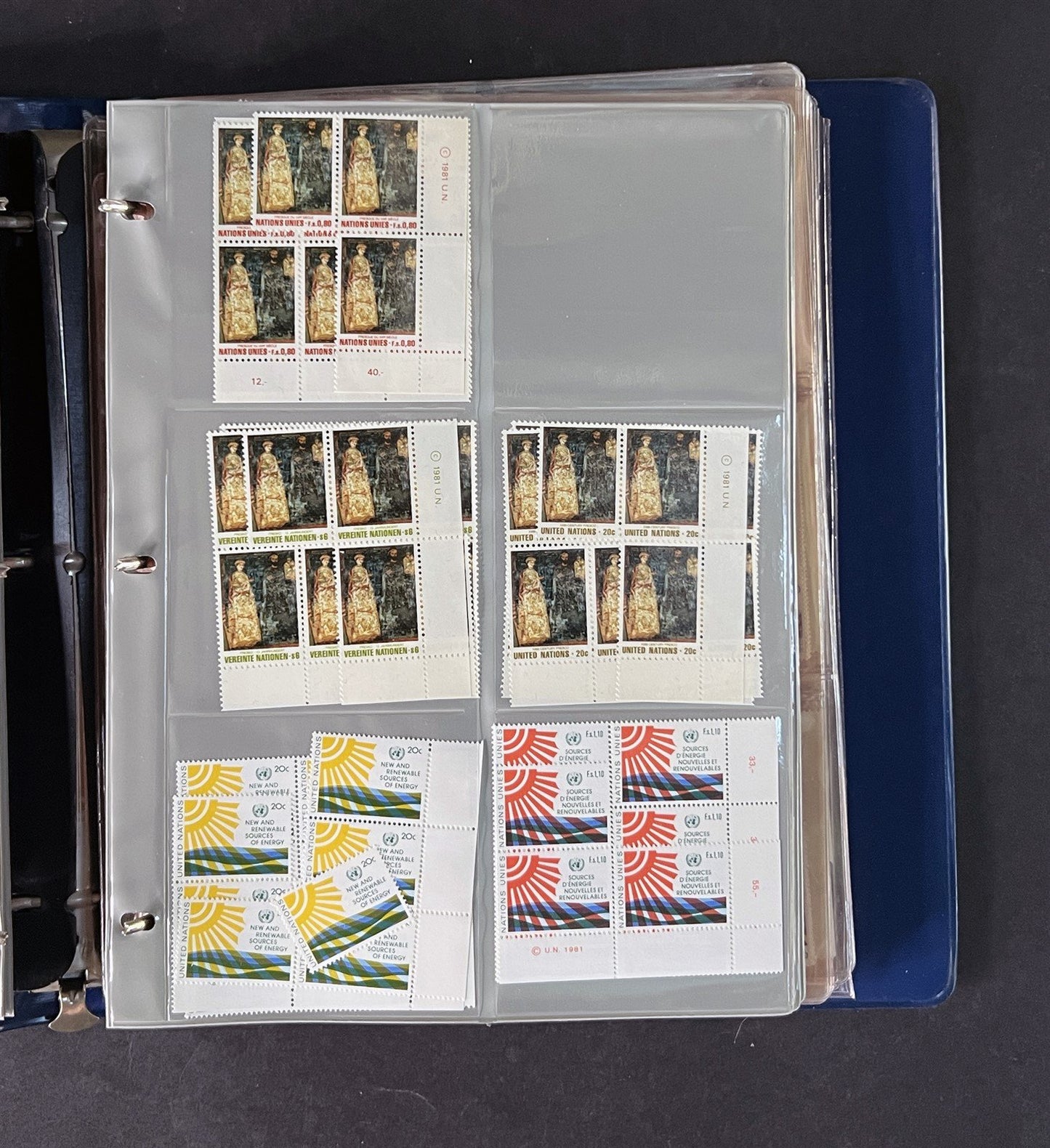 United Nations MNH Stamp Collection Lot 2000+ UN Stamps Accumulation ZAYIX
