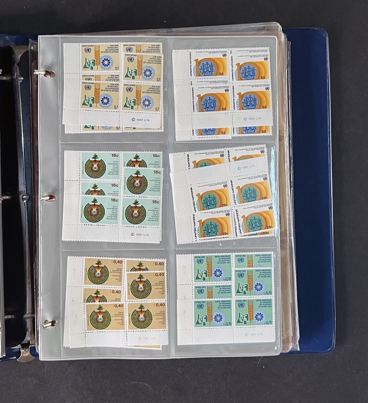 United Nations MNH Stamp Collection Lot 2000+ UN Stamps Accumulation ZAYIX