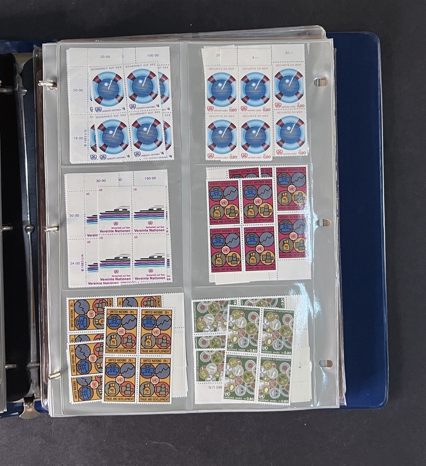 United Nations MNH Stamp Collection Lot 2000+ UN Stamps Accumulation ZAYIX