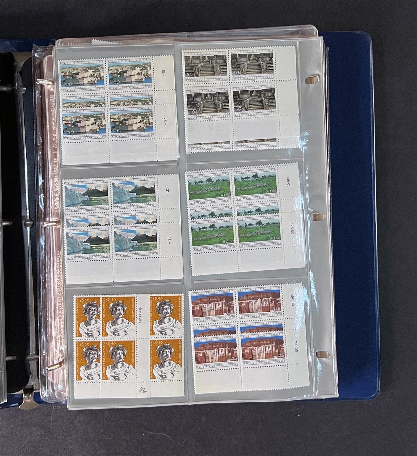 United Nations MNH Stamp Collection Lot 2000+ UN Stamps Accumulation ZAYIX