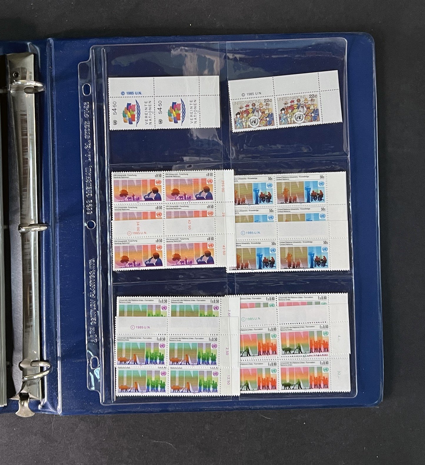 United Nations MNH Stamp Collection Lot 2000+ UN Stamps Accumulation ZAYIX
