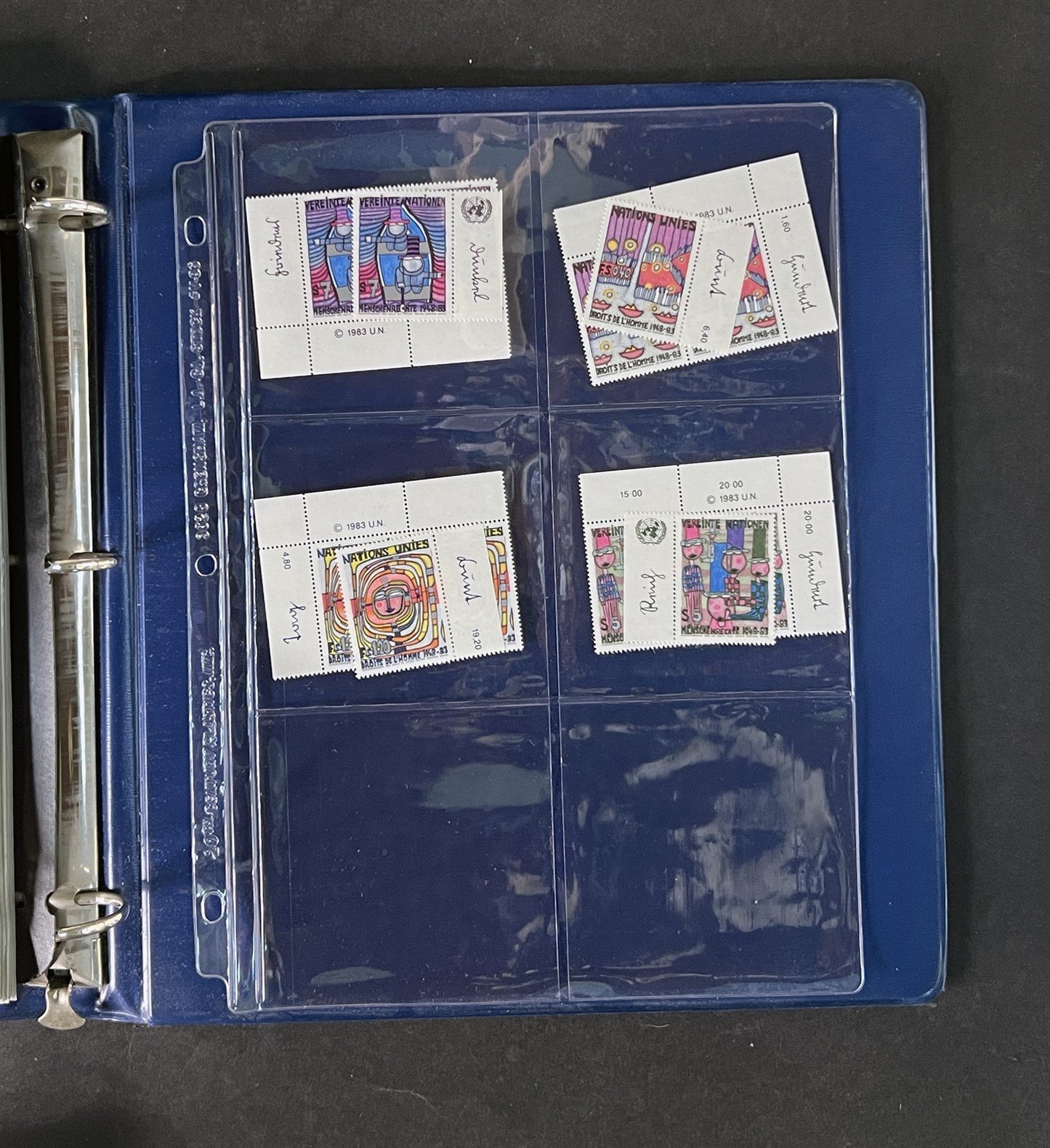 United Nations MNH Stamp Collection Lot 2000+ UN Stamps Accumulation ZAYIX