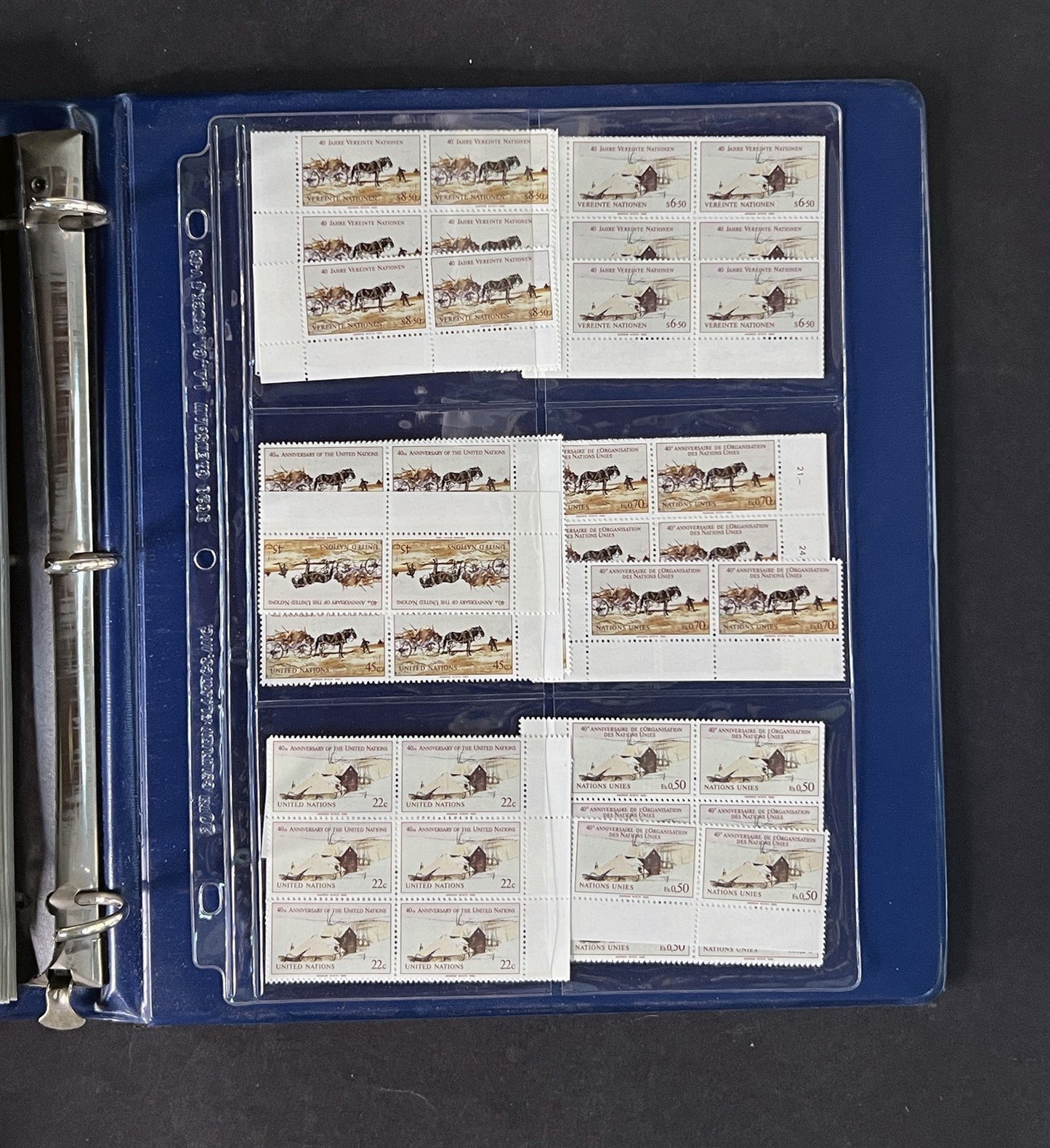 United Nations MNH Stamp Collection Lot 2000+ UN Stamps Accumulation ZAYIX