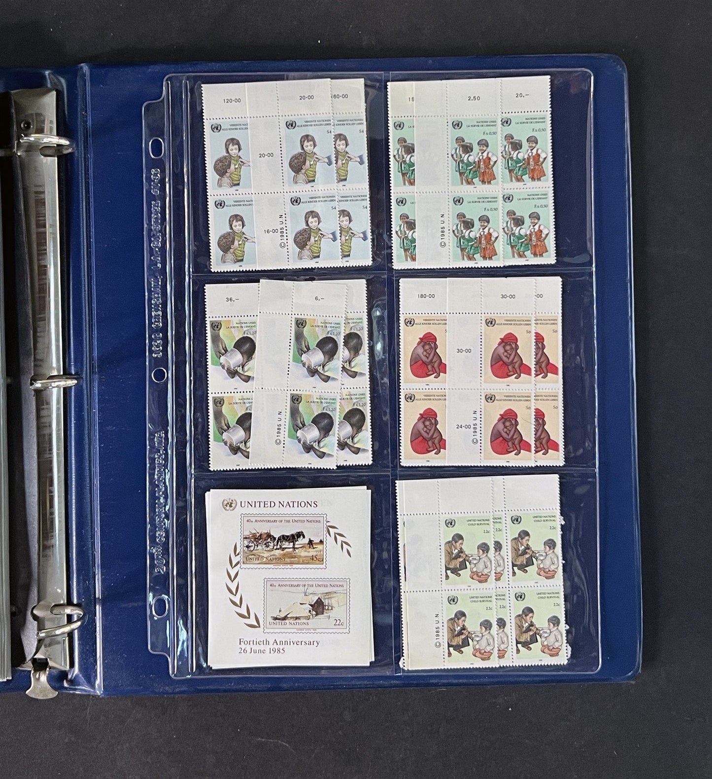United Nations MNH Stamp Collection Lot 2000+ UN Stamps Accumulation ZAYIX