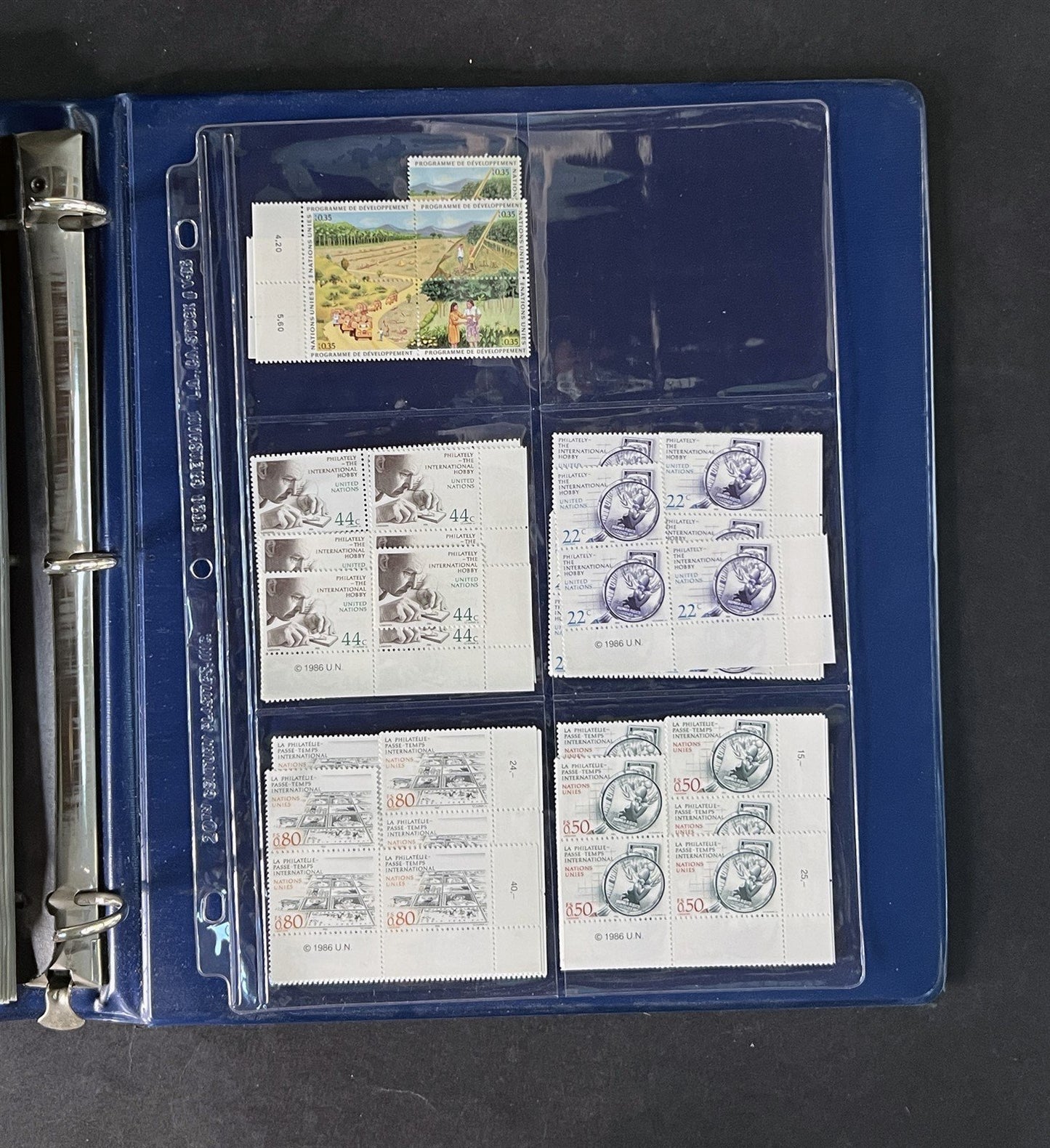 United Nations MNH Stamp Collection Lot 2000+ UN Stamps Accumulation ZAYIX