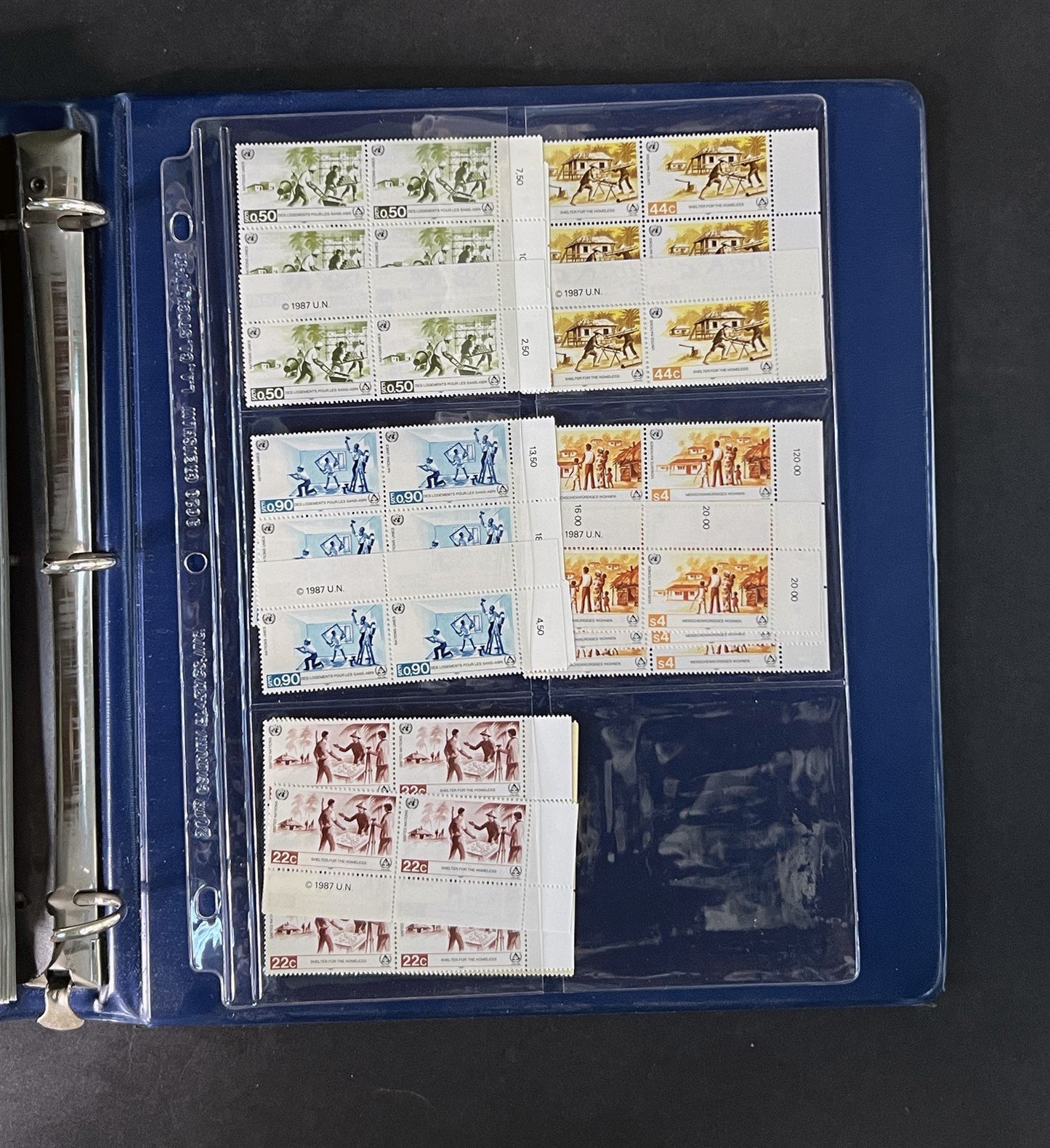 United Nations MNH Stamp Collection Lot 2000+ UN Stamps Accumulation ZAYIX